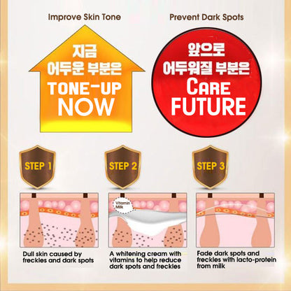 [LABEL YOUNG] Shocking Vitamin Milk Whitening Cream