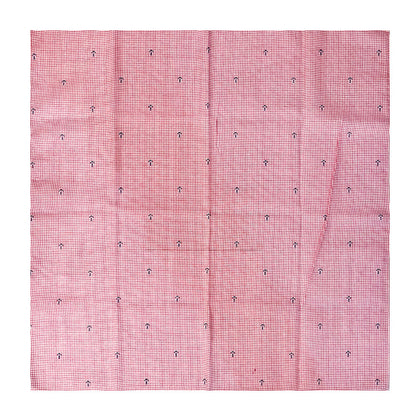 100% Cotton Fashion Square Scarf Made in Korea with Design Pattern