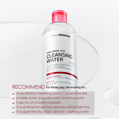 [PAUL MEDISON] Hyaluronic Acid Cleansing Water
