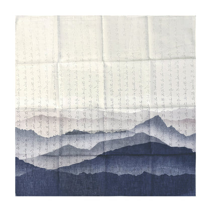 100% Cotton Fashion Square Scarf Made in Korea with Design Pattern