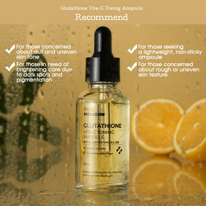 Paul Medison Glutathione Vita C Toning Ampoule