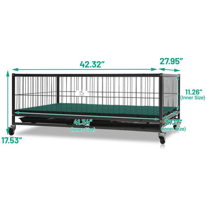 43" Metal Dog Whelping Box WHLP01