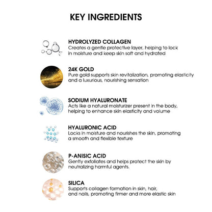 M GOLD Collagen Powder - Premium Protein for Healthy Skin, Hair, and Body