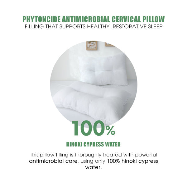 Premium Phytoncide Cervical Support Pillow