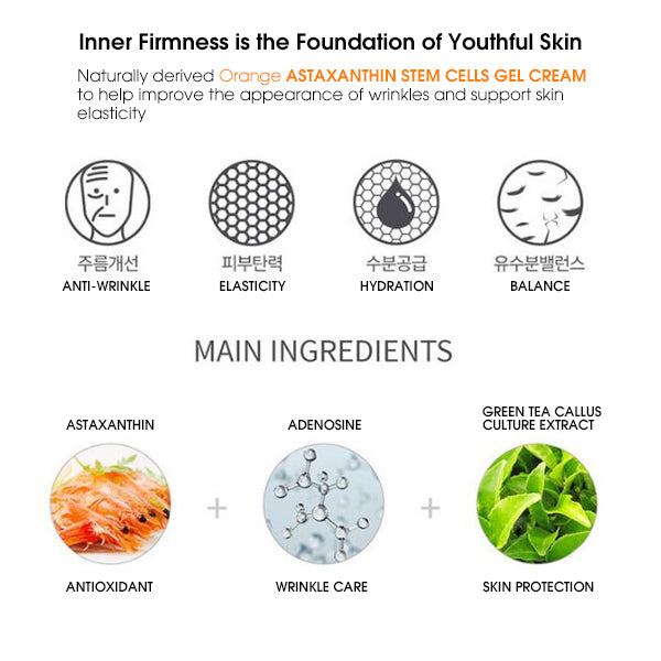 GRAYMELIN Astaxanthin Stemcell Gel Cream