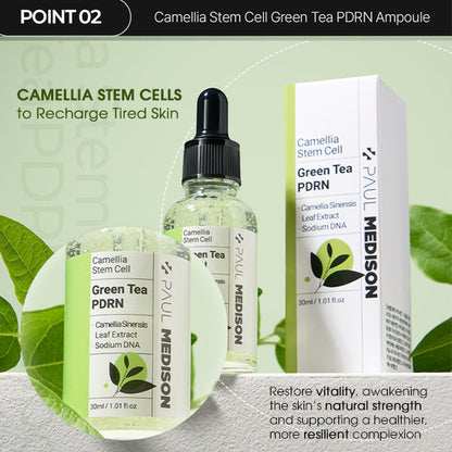 PAUL MEDISON Green Tea PDRN Ampoule