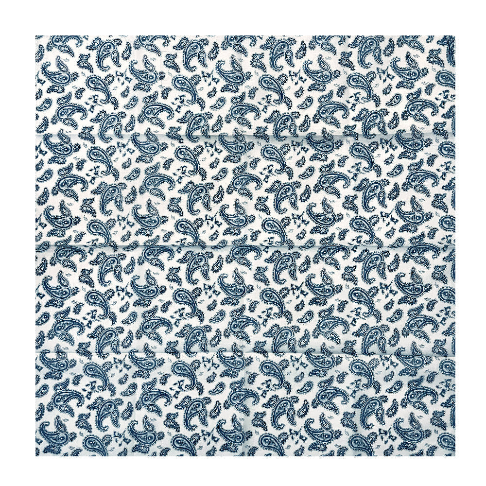 100% Cotton Fashion Square Scarf Made in Korea with Design Pattern