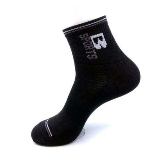 Men's Cotton Athletic Running Ankle Socks with Cushion