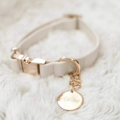 Elise Collar & Leash Set - Bone
