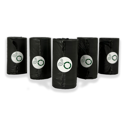 beyondGREEN Dog Waste Bags – Folded Rolls – Made in USA, Leak-Resistant, Extra-Strong