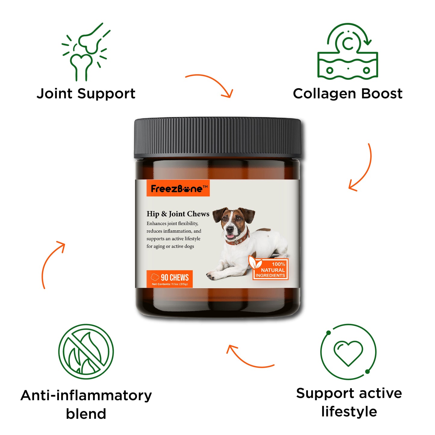 Hip & Joint Chews (90 Chews)