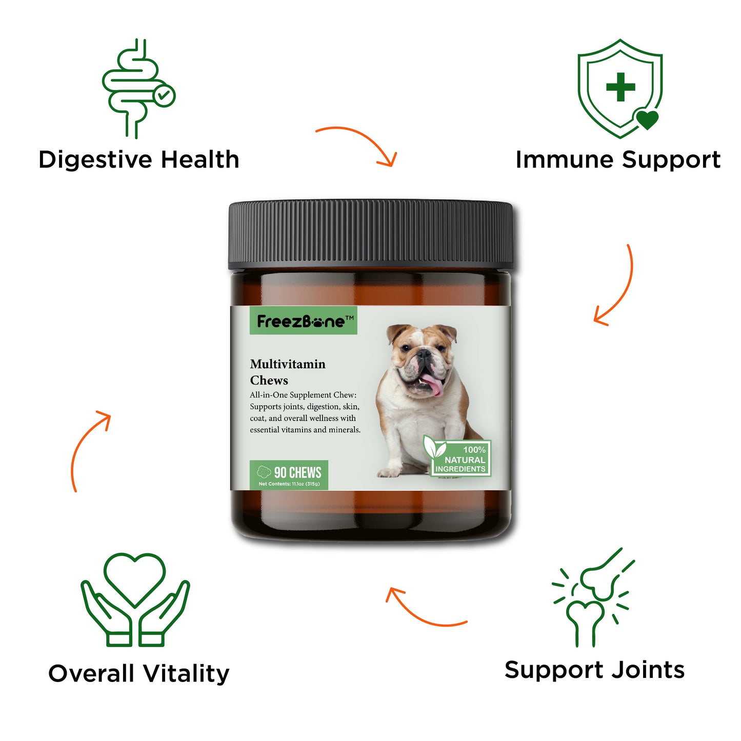 Multivitamins Chews (90 Chews)