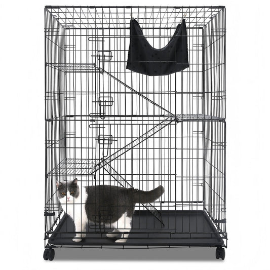 50 Inch 4-Tier Cat Cage C01