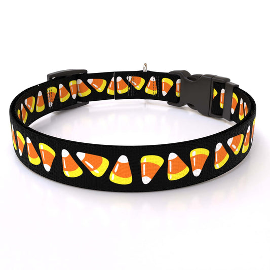 Candy Corn Dog Collar