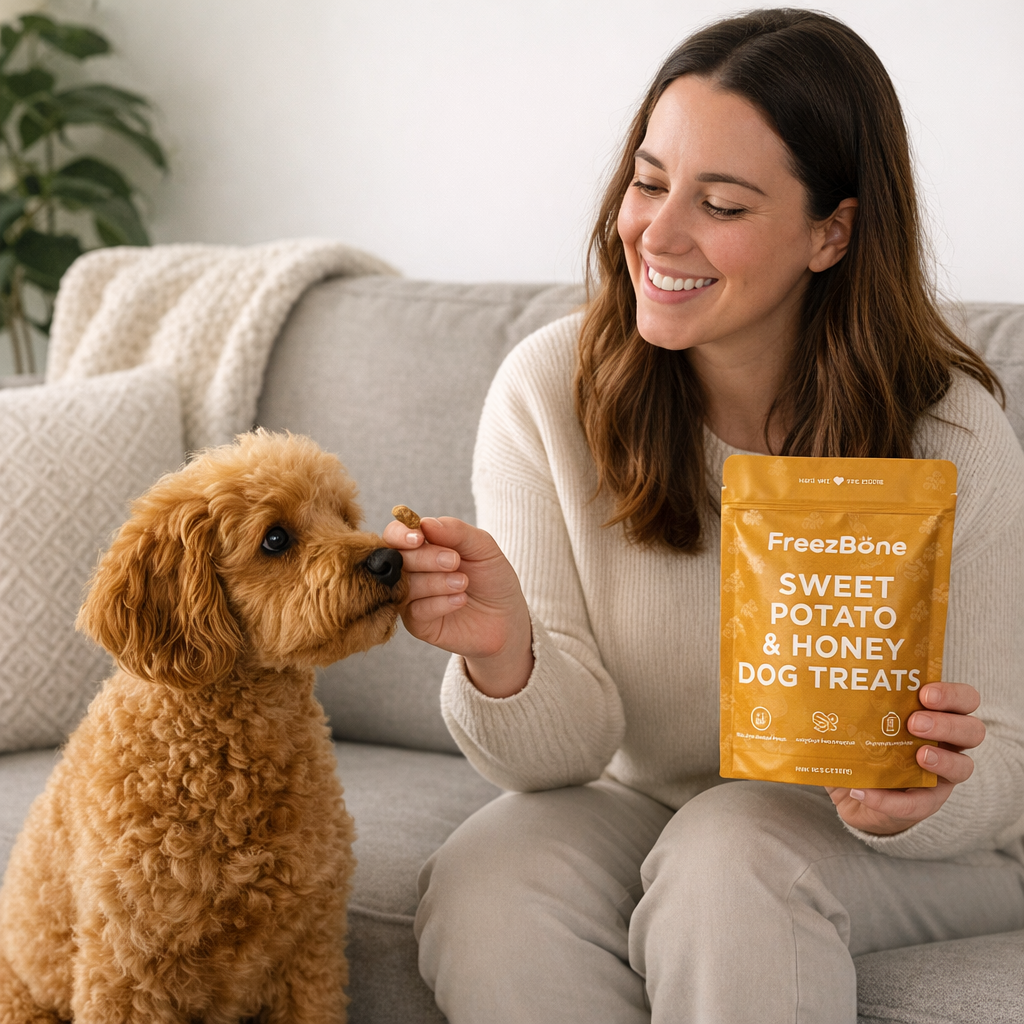 Freezbone Sweet Potato & Honey Dog Treats