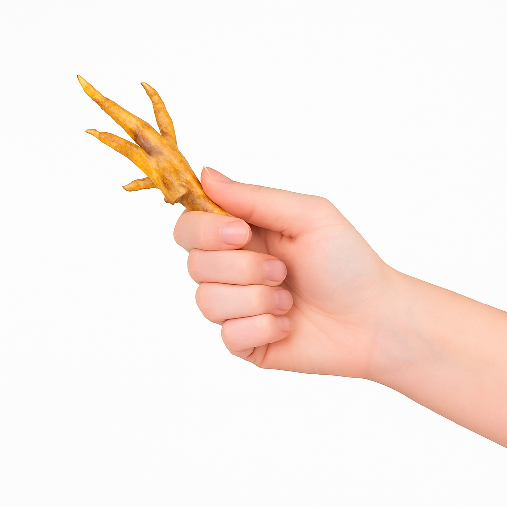 Freezbone Whole Chicken Feet Dental Treats for Dogs - Human Grade - Single Ingredient