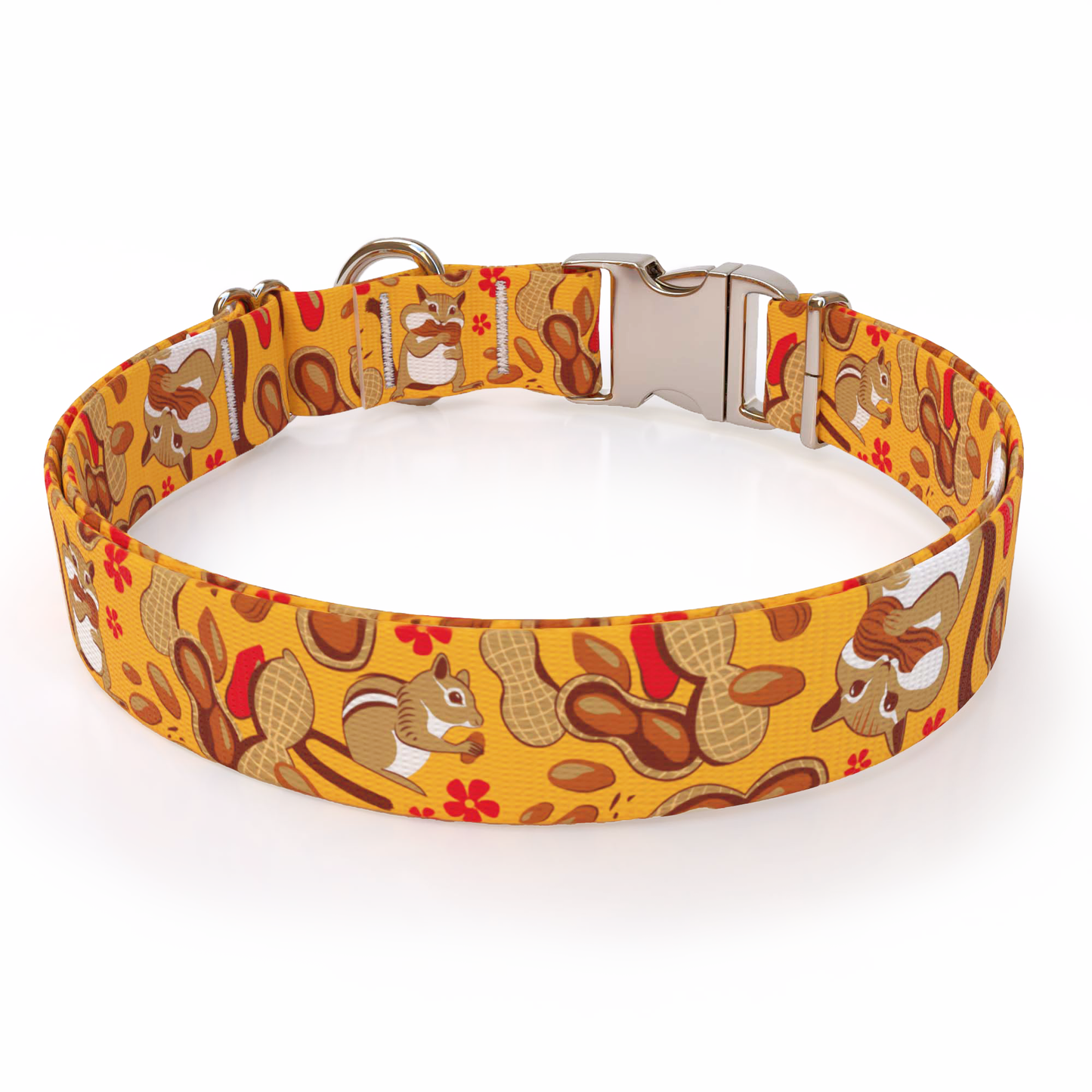 Chipmunks Dog Collar