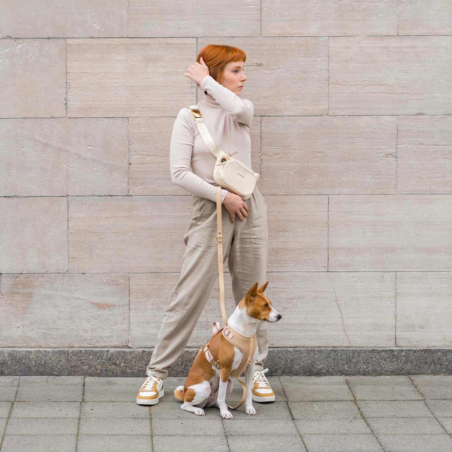 Elise Harness & Leash Set - Sand