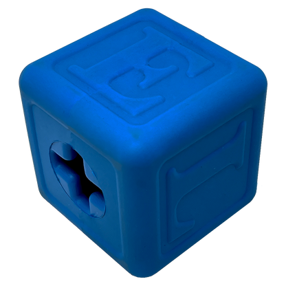 Love Cube eDispenser - Durable Rubber Chew Toy & Treat Dispenser | USA Made