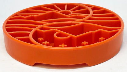 Sun and Moon eTray - Shallow Slow Feeder Dog Bowl for Enrichment | USA Made