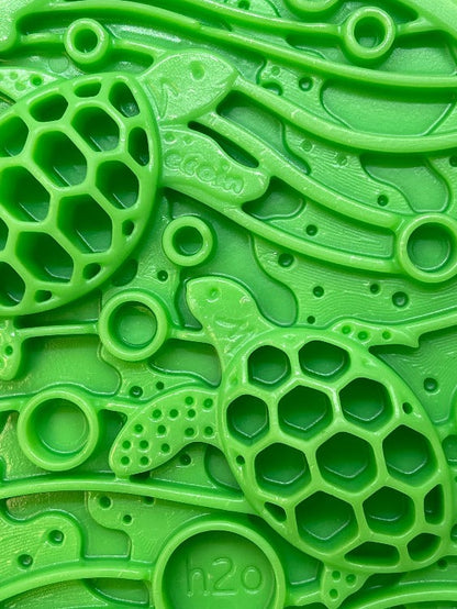 Water Nylon eCoin Durable Enrichment Snacking Coin for Dogs | USA-Made Lick Mat Alternative