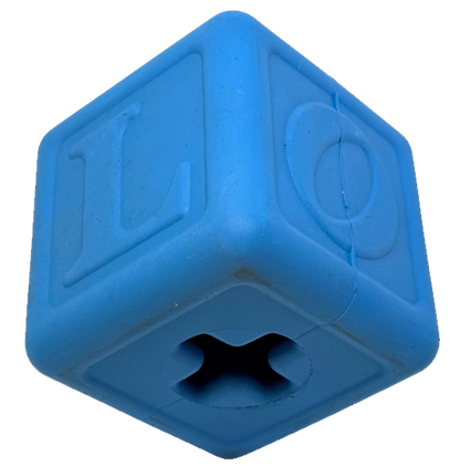 Love Cube eDispenser - Durable Rubber Chew Toy & Treat Dispenser | USA Made