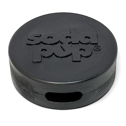 Hockey Puck Bully Stick Holder - Durable Rubber Treat Holder & Chew Toy USA