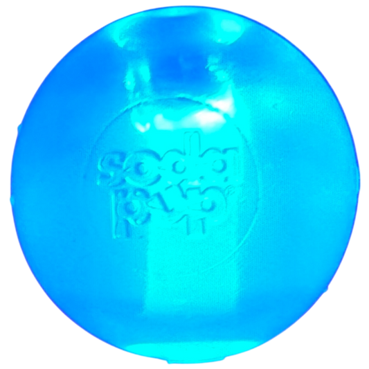 Strobe Ball Light-Up Dog Toy - Durable Floating Chew Ball | Made in USA