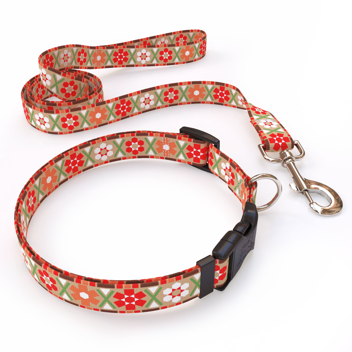Prairie Flowers Dog Collar