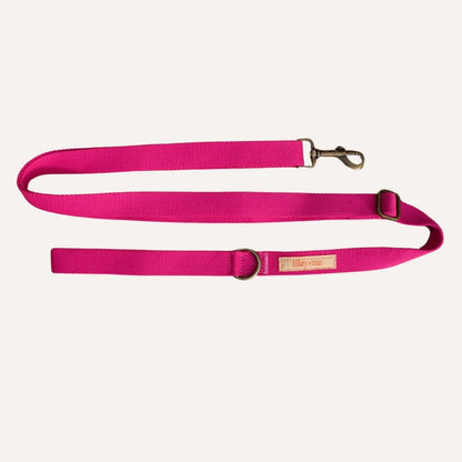 Hemp Cotton Dog Leash - Durable, Sustainable, Adjustable, Lightweight & Soft
