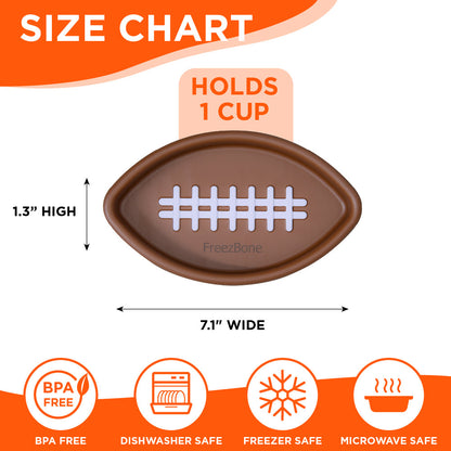 FreezFootball - Tough Enrichment Football Toy