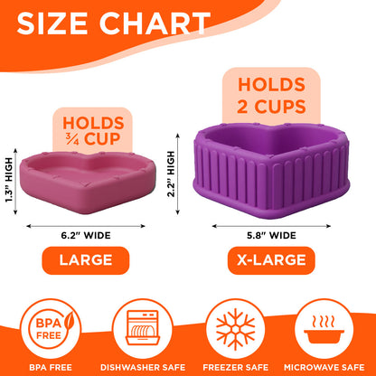 FreezHeart - Durable Heart Enrichment Chew