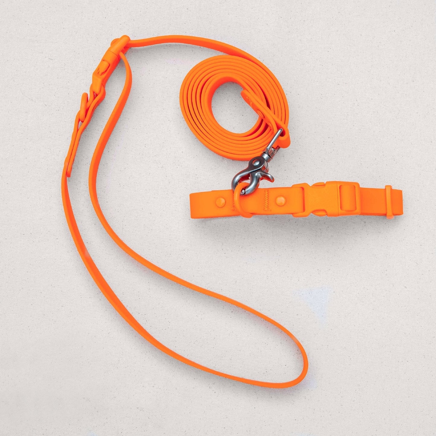 PVC Handsfree Dog Leash - All Weather Waterproof Durable & Odor-Resistant