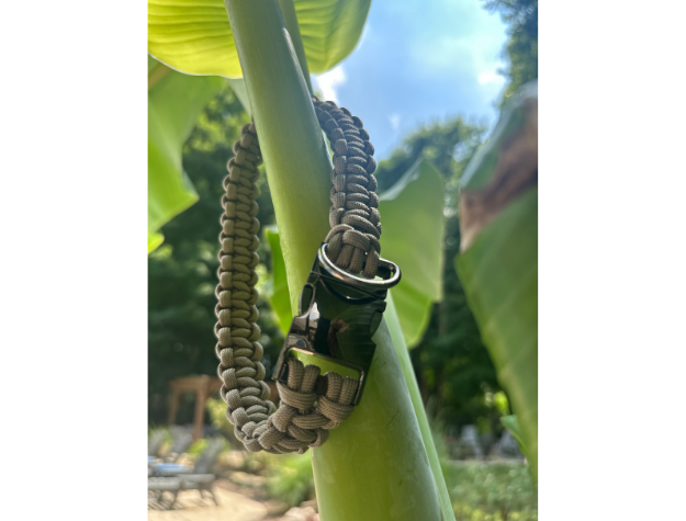 Cobra Braid in Tan - Handmade Dog Collar