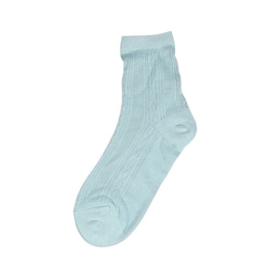 Premium Women’s Fashion Mono Mesh Summer Crew Socks