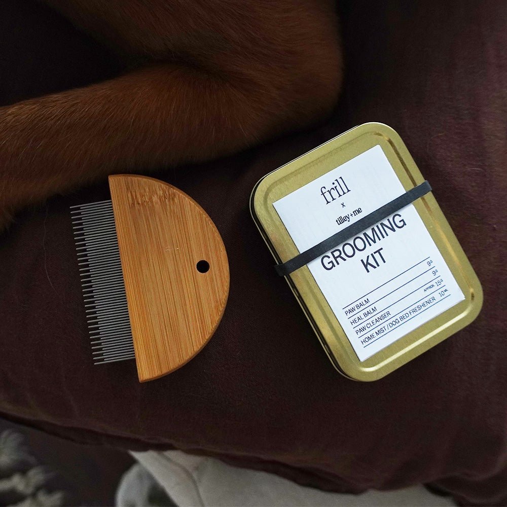 Bamboo Flea Comb for Dogs & Cats – Gentle & Eco-Friendly