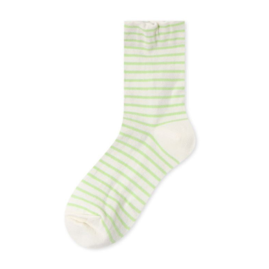 Premium Women’s Fashion Non-binding socks Stripe Crew Socks