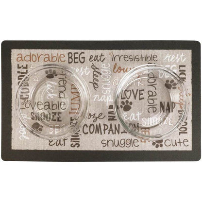Premium Pet Bowl Placemat – Absorbent & Waterproof