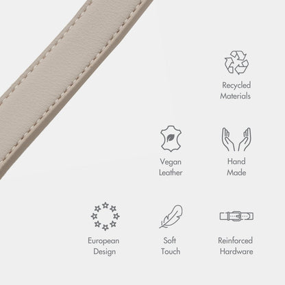 Leash 4ft - Vegan Leather - Cupertino