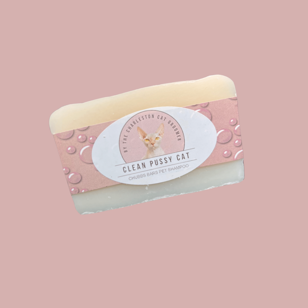 Clean Pussy Cat shampoo bar Aloe & Green Clover